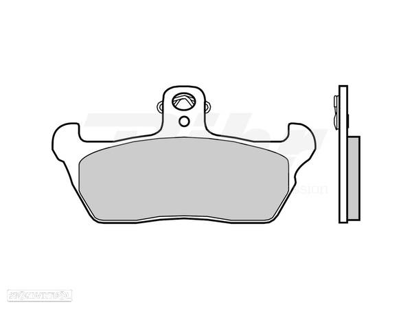 07bb1606 - pastilhas de travão orgânicas brembo 07bb1606 - 1