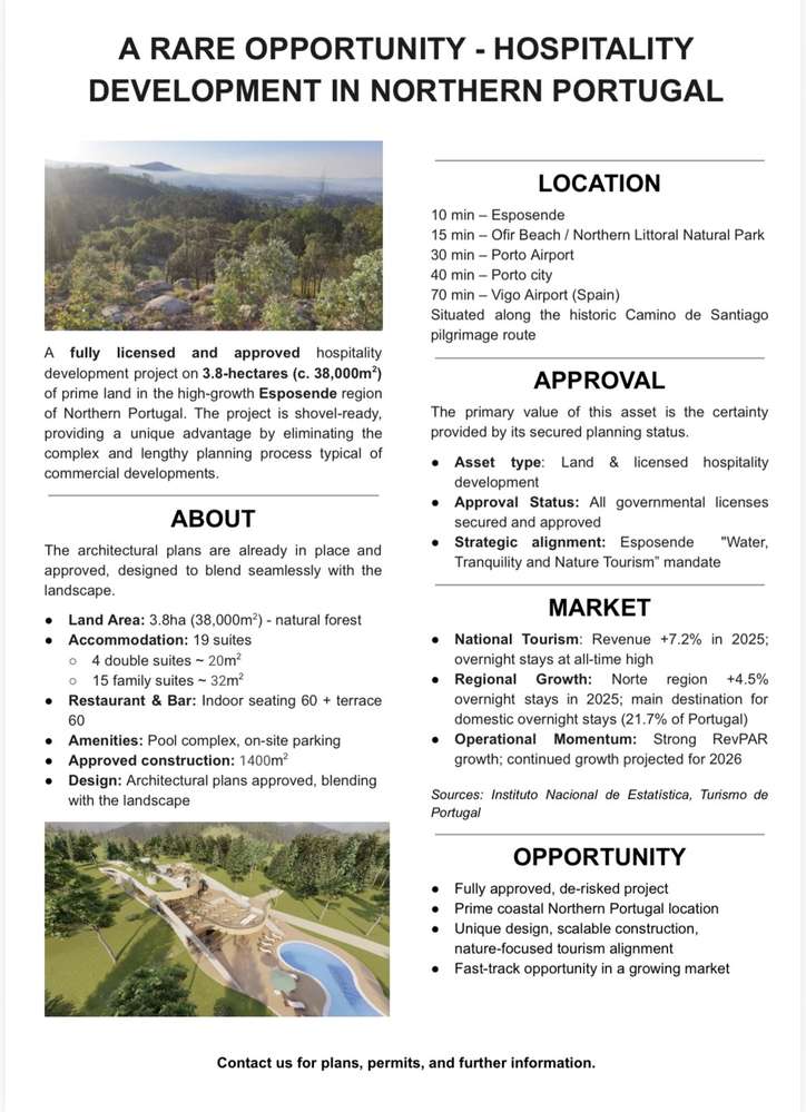 Terreno para construção hoteleira - Grande imagem: 4/4