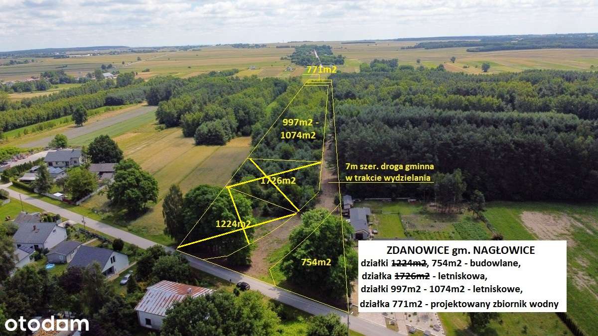 Tania działka rekreacyjna 1020m2 tylko 49.900 zł (brutto z 23% VAT)-2
