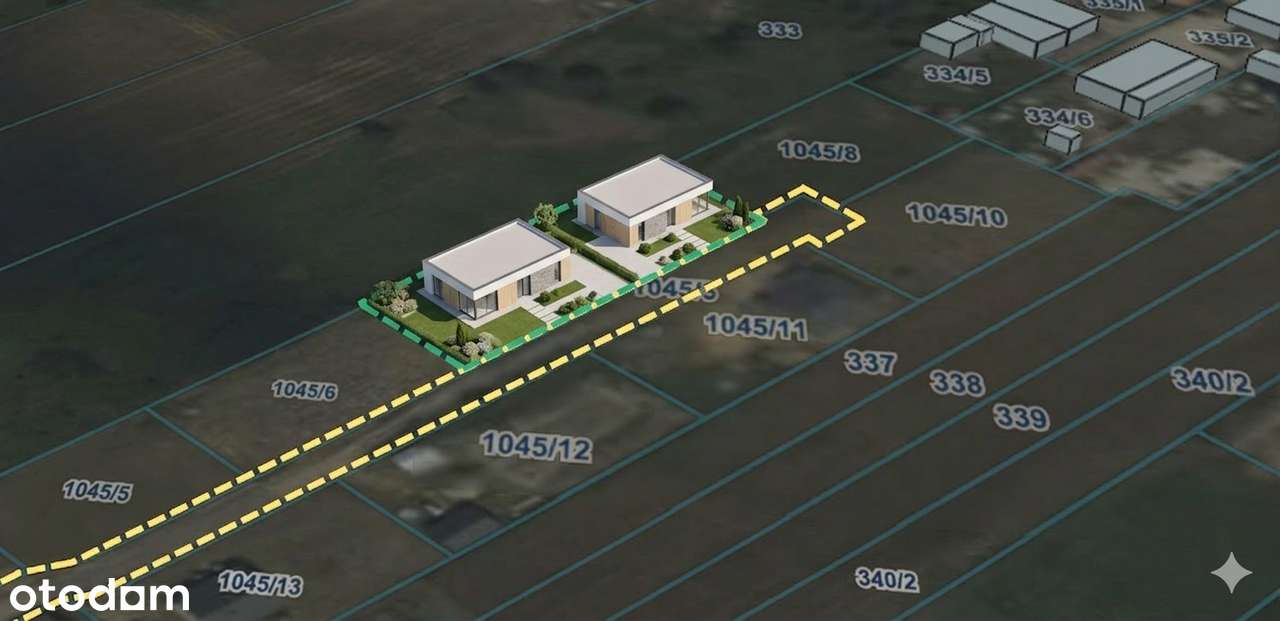 Prąd, woda, kanalizacja | Droga utwardzona | Prostokąt | Płaska | Park-5