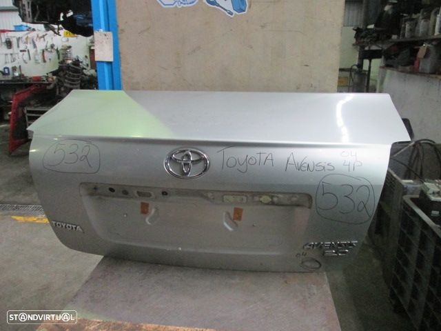 Peça - Porta Da Mala Ref532 Toyota Avensis 2004 4P Cinza