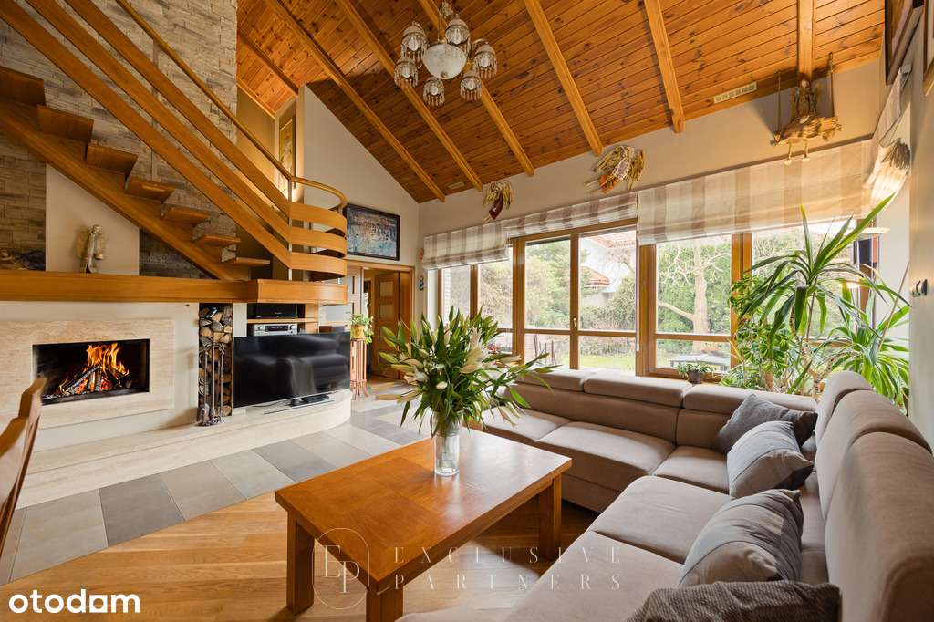 Klimatyczny dom w Wilanowie skąpany w zieleni! - Pełny obrazek: 1/20