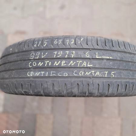 215/65R17 99V - ContiEcoContact 5 - 6mm - 1