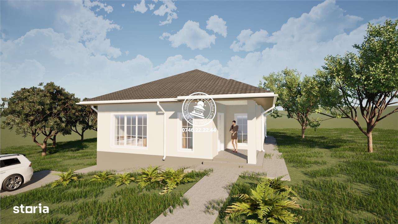 Vila cu 4 camere si 2 bai + beci, de vanzare in Valea Adanca - Imagine principală: 1/5