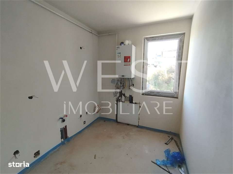 Apartament 1 cam 35mp+5mp balcon! Semifinisat! Bloc nou! Zona Teilor! - Imagine principală: 2/3