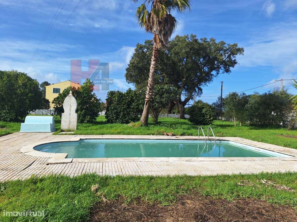 Moradia térrea V3 com piscina em Salvaterra de Magos, terreno 1.191m2-34