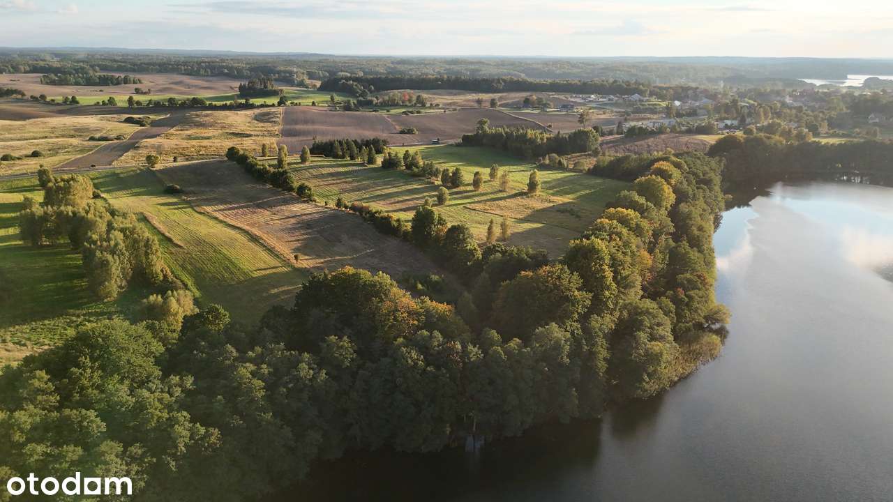 4ha z 500m linią brzegową zatoka jezioro Drawsko Czaplinek Siemczyno - Pełny obrazek: 4/20