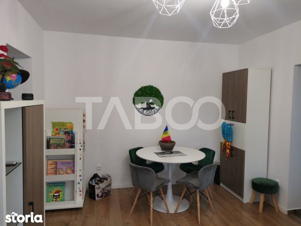 Comision 0% Apartament 2 camere mobilat balcon Trei Stejari Sibiu