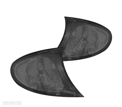 PISCAS FRONTAIS PARA BMW E46 01-05 BERLINA PRETO - 2