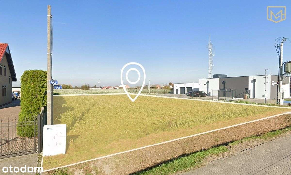 Działka 1301 m2 | Media | Przy drodze | Rososzyca - Pełny obrazek: 3/5