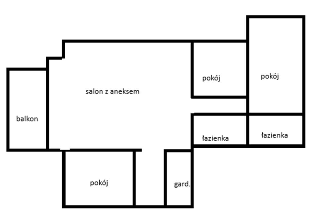 GALILEO Kazimierza Wielkiego! Apartament 4 pokoje, 2 łazienki, balkon! - Pełny obrazek: 5/5