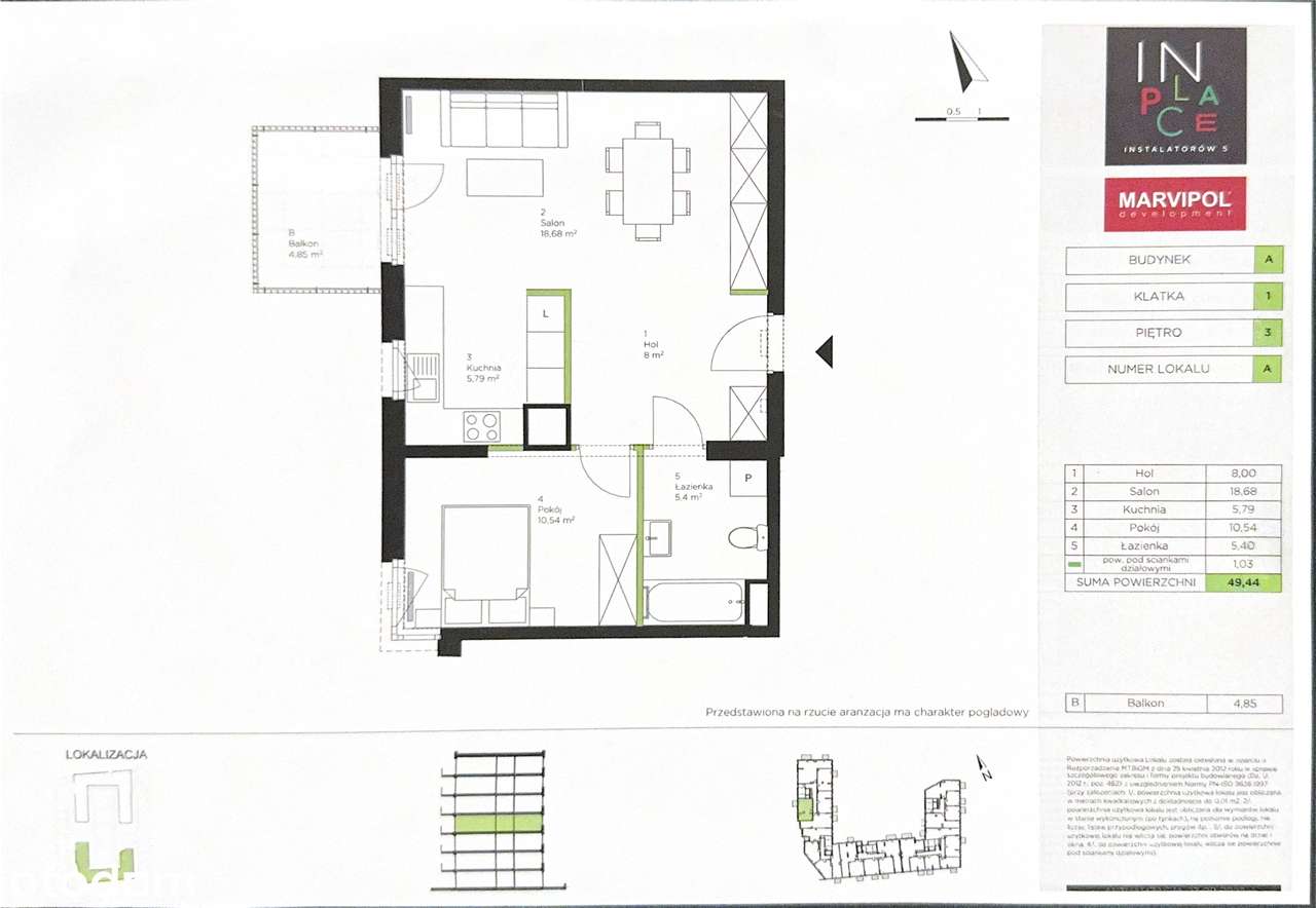 Nowe, wykończone pod klucz mieszkanie na pograniczu Ochoty i Włoch-19