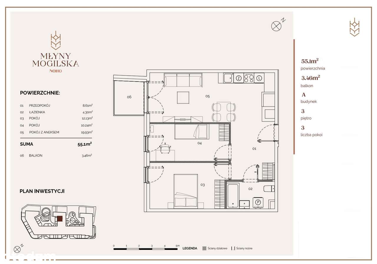 Gotowe mieszkanie w nowoczesnym stylu – jasne, spokojne, przytulne-19