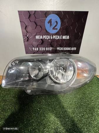 Farol esquerdo Bmw serie 1 E87 - 1