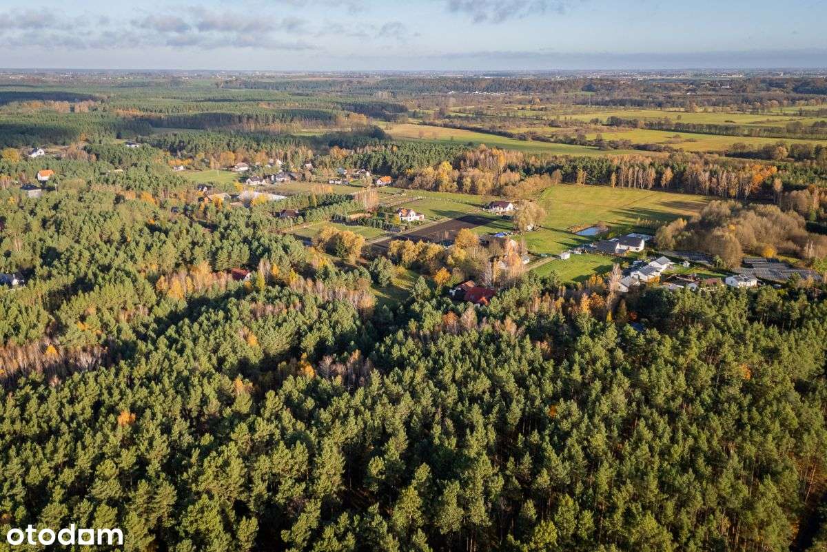 Działka budowlana tuż przy lesie WZ-9