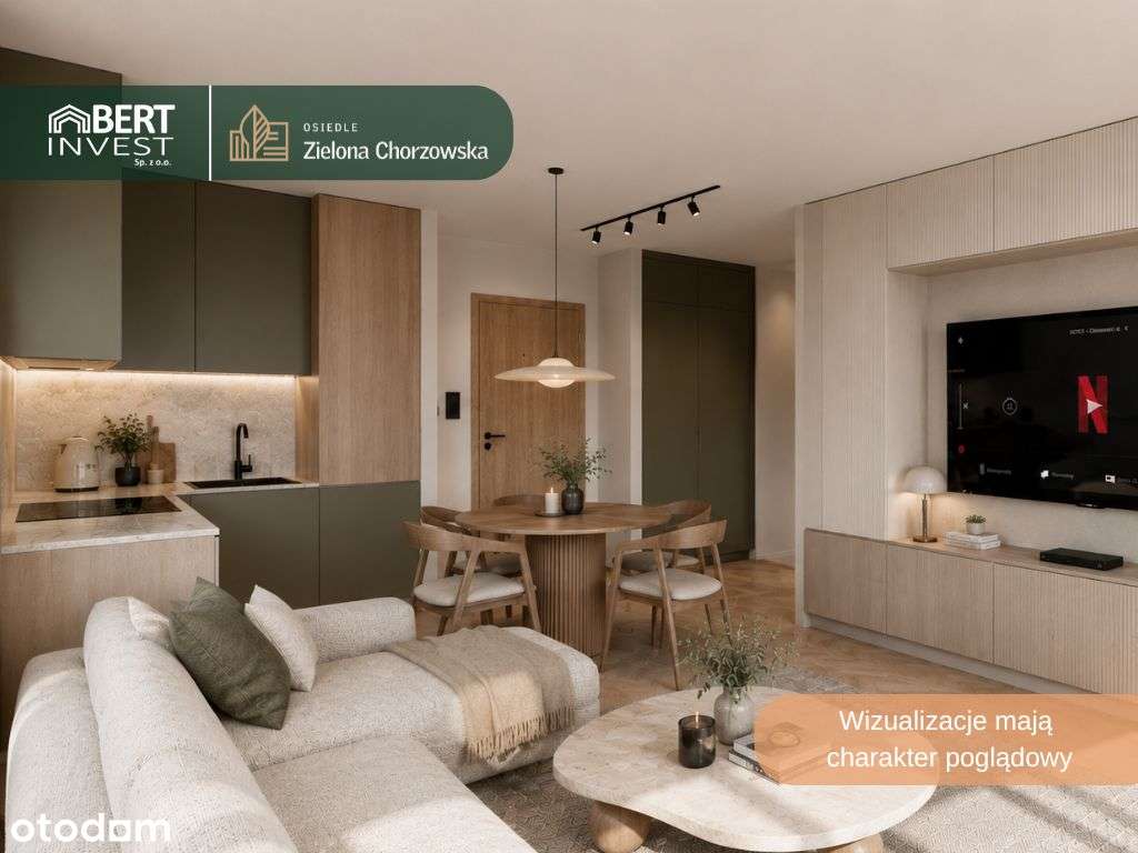 Mieszkanie inwestycyjne | 2 pokoje | Balkon | Klucze lipiec 2026 r. (lokal B1.M6)