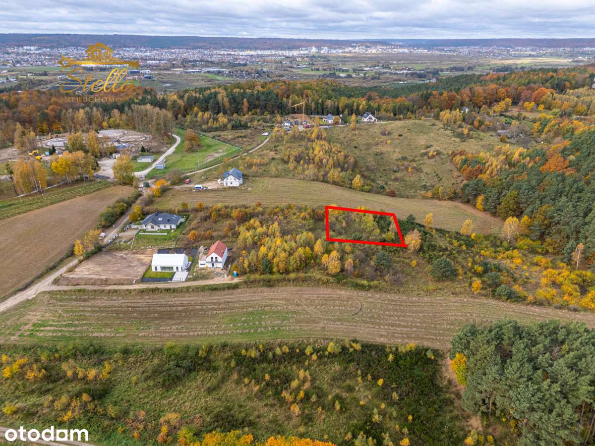 Okazja!! piękna działka z widokiem na las-6