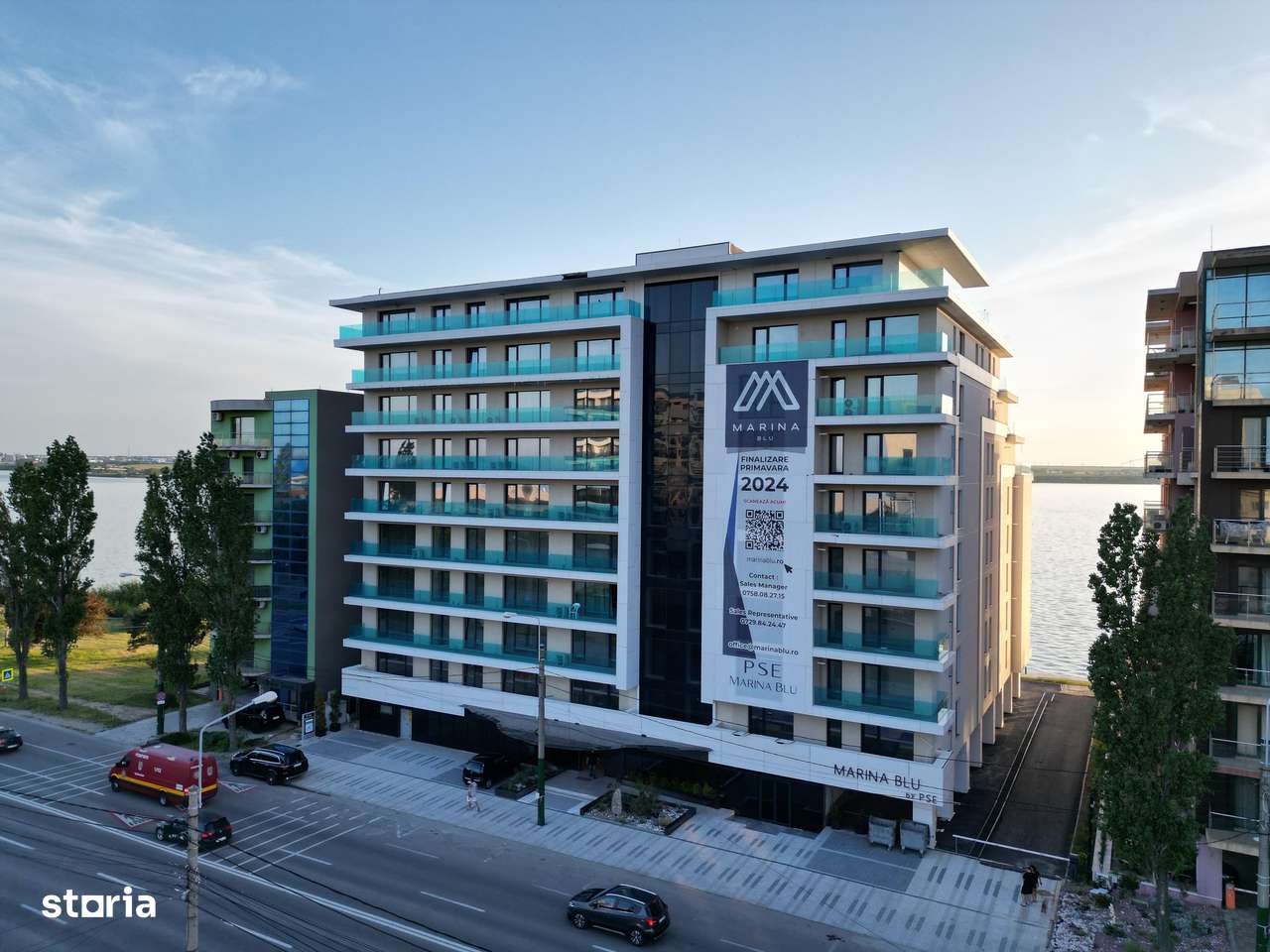 Studio Mamaia-Marina blu cu vedere la lac - Imagine principală: 1/14