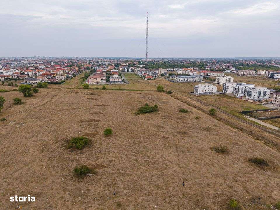 Teren 950 mp pentru proiect rezidential in Giroc – acces multiplu, z - Imagine principală: 3/16