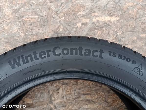 Opona Zimowa 1x 205/55 R17 91H Continental TS870p 1x8mm 4222dot - 4