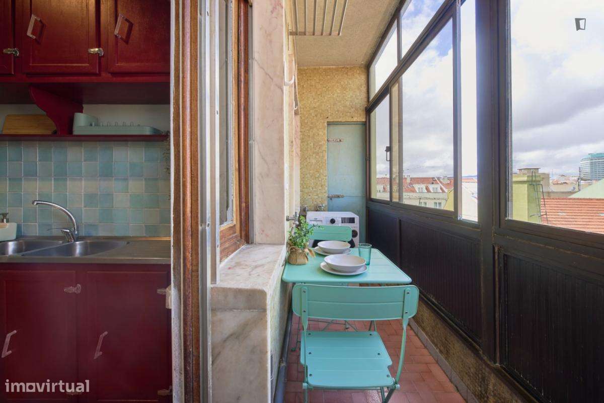 Quarto - localizado em Alameda Lisbon - Grande imagem: 5/10