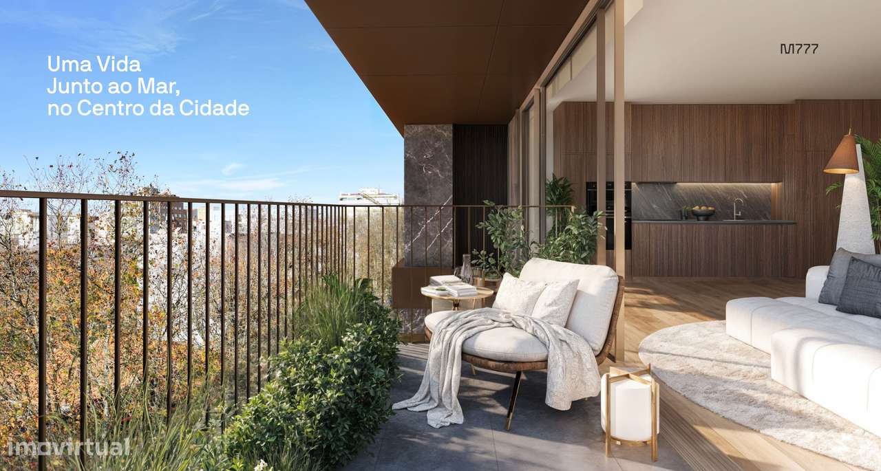 T2 NOVO C/VARANDA EM CONDº RESERVADO JUNTO AS PRAIAS! - Grande imagem: 4/15