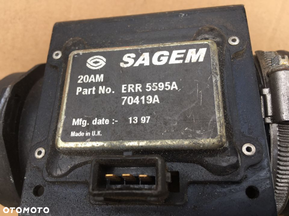 Przepływomierz SAGEM ERR5595A RANGE ROVER P38 4,0 4,6 V8 - 2