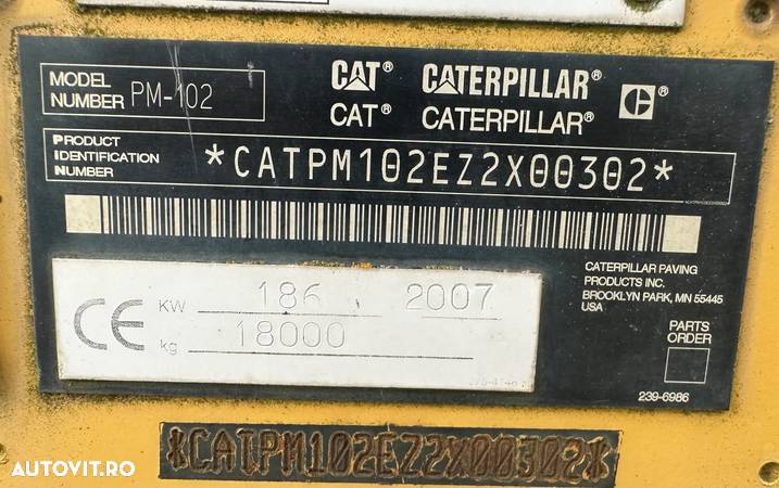 Caterpillar PM 102 | 1000 mm | - 23