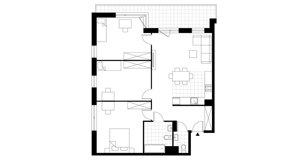 Marimonte  | mieszkanie 4-pok. | M​U.1.29 - Pełny obrazek: 4/8