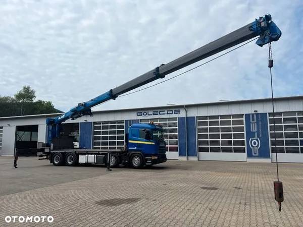 Scania G490 8x4 EURO6 SKRZYNIA Z HDS MKG 21.6m ŻURAW MONTAŻOWY - 7