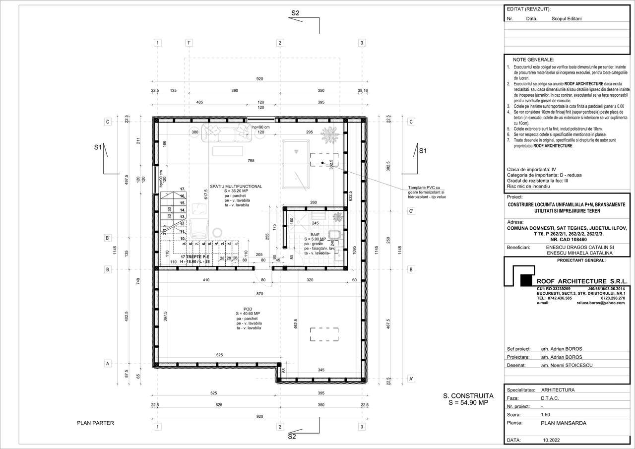 Vila 5 camere-Vedere la Padurea Teghes-Domnesti 190 mp utili-19