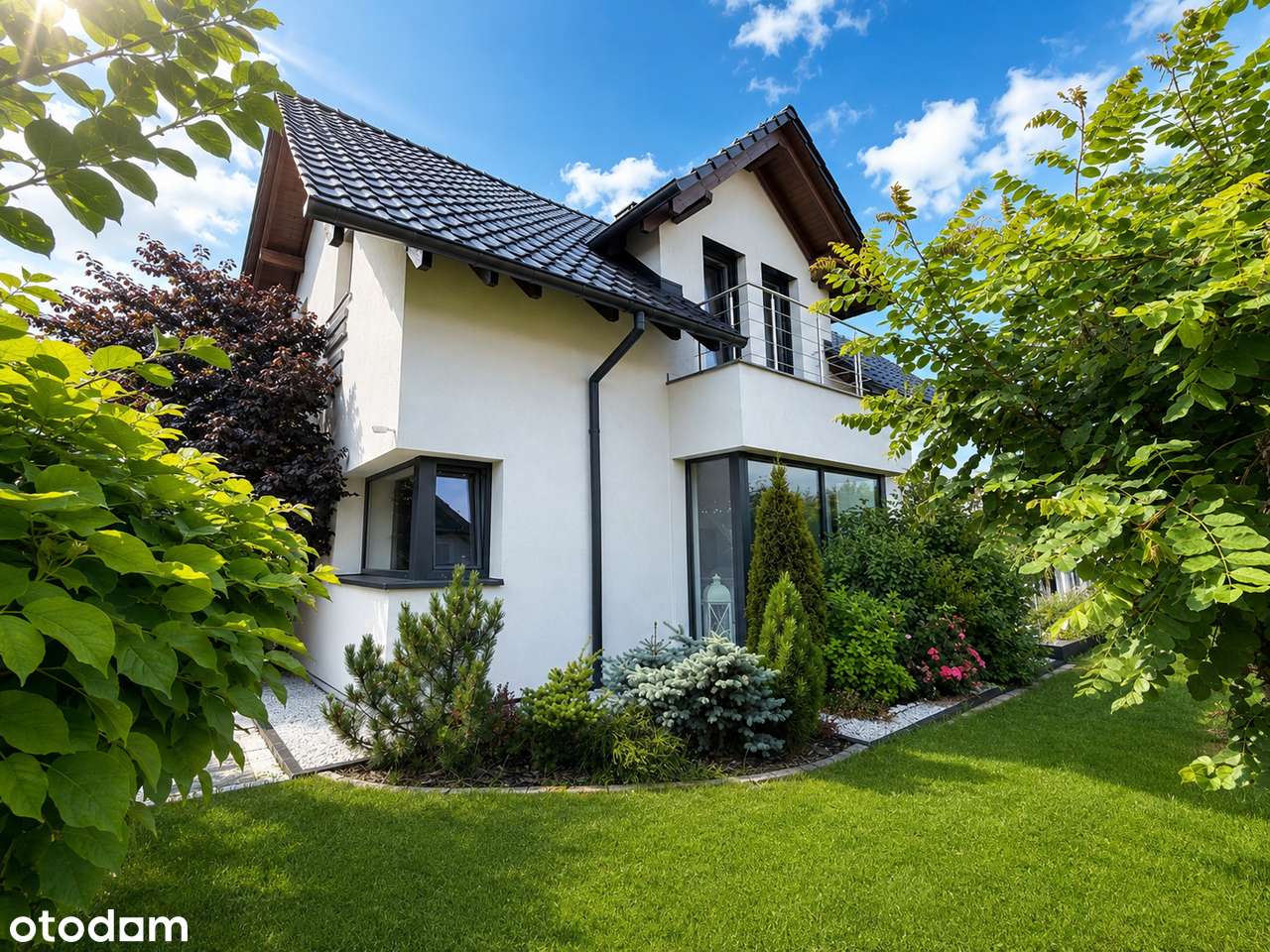 Wyjątkowy i elegancki dom z pięknym ogrodem - gotowy do zamieszkania