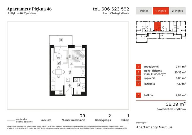Piękna 46 nowe mieszkania w Żyrardowie