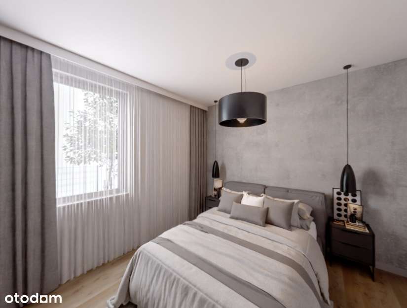 2-pokojowe mieszkanie 42,57 m2 + ogródek - Pełny obrazek: 2/9