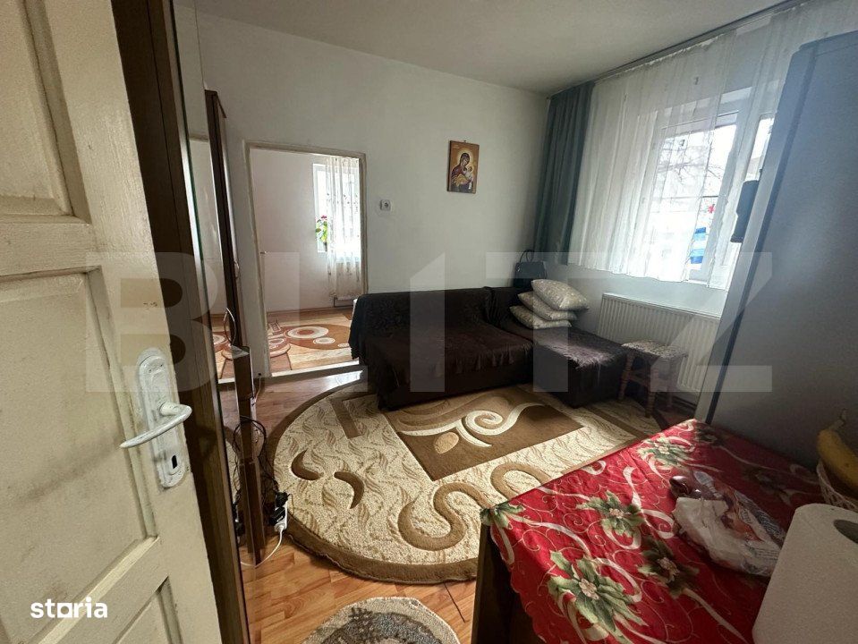 Apartament 2 camere, 30 mp, semidecomandat, zona 9 MAI