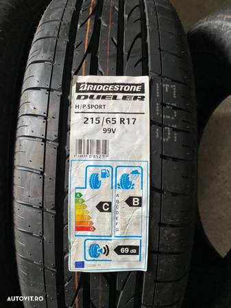 vand 4 anvelope 215/65/17 bridgestone de vară noi - 2