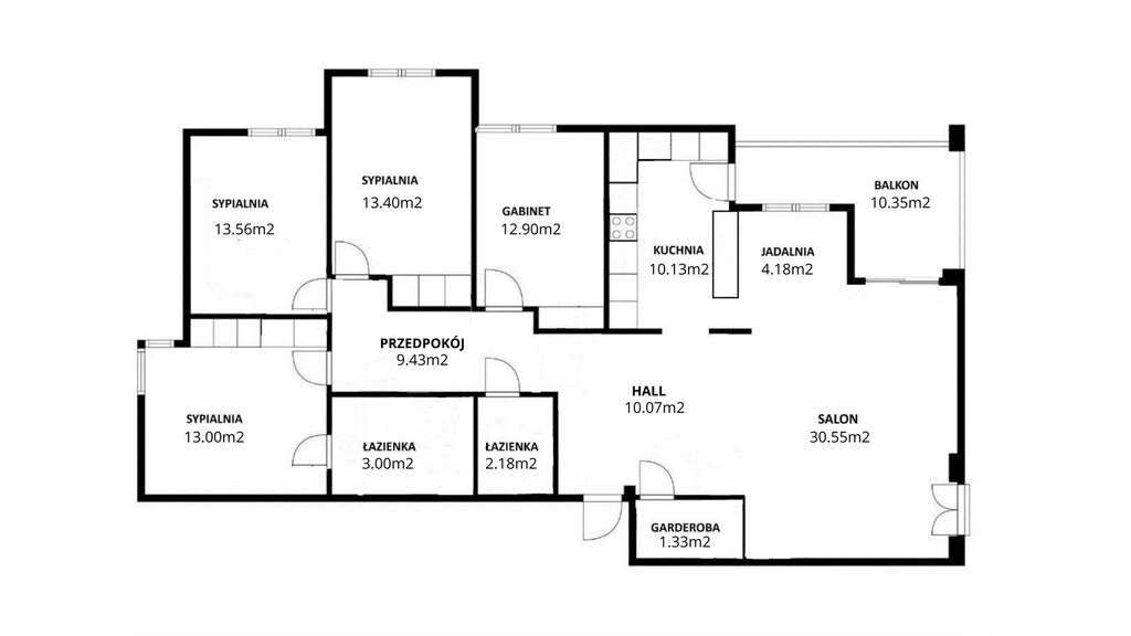 Mieszkanie 5 pokoi – Ogrody Jerozolimskie Warszawa-19