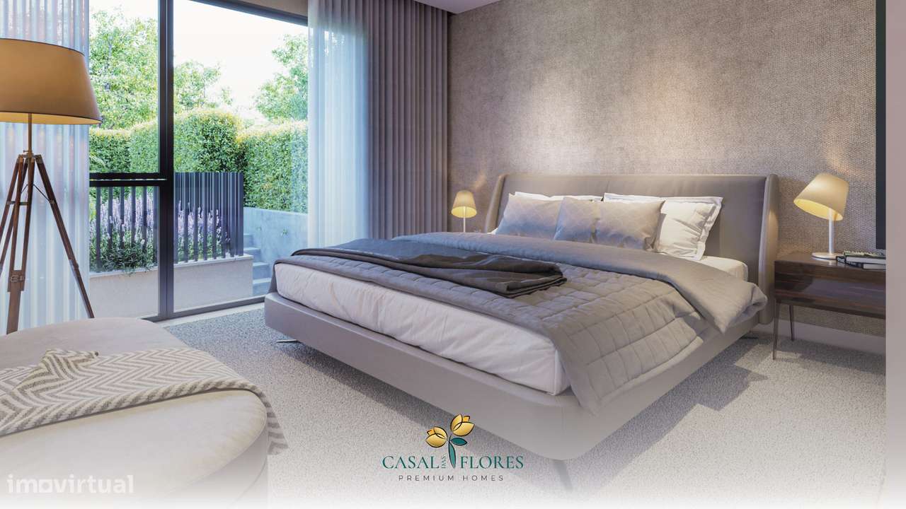 CASAL DAS FLORES: Moradia Premium com Jardim Privado – A partir de-8