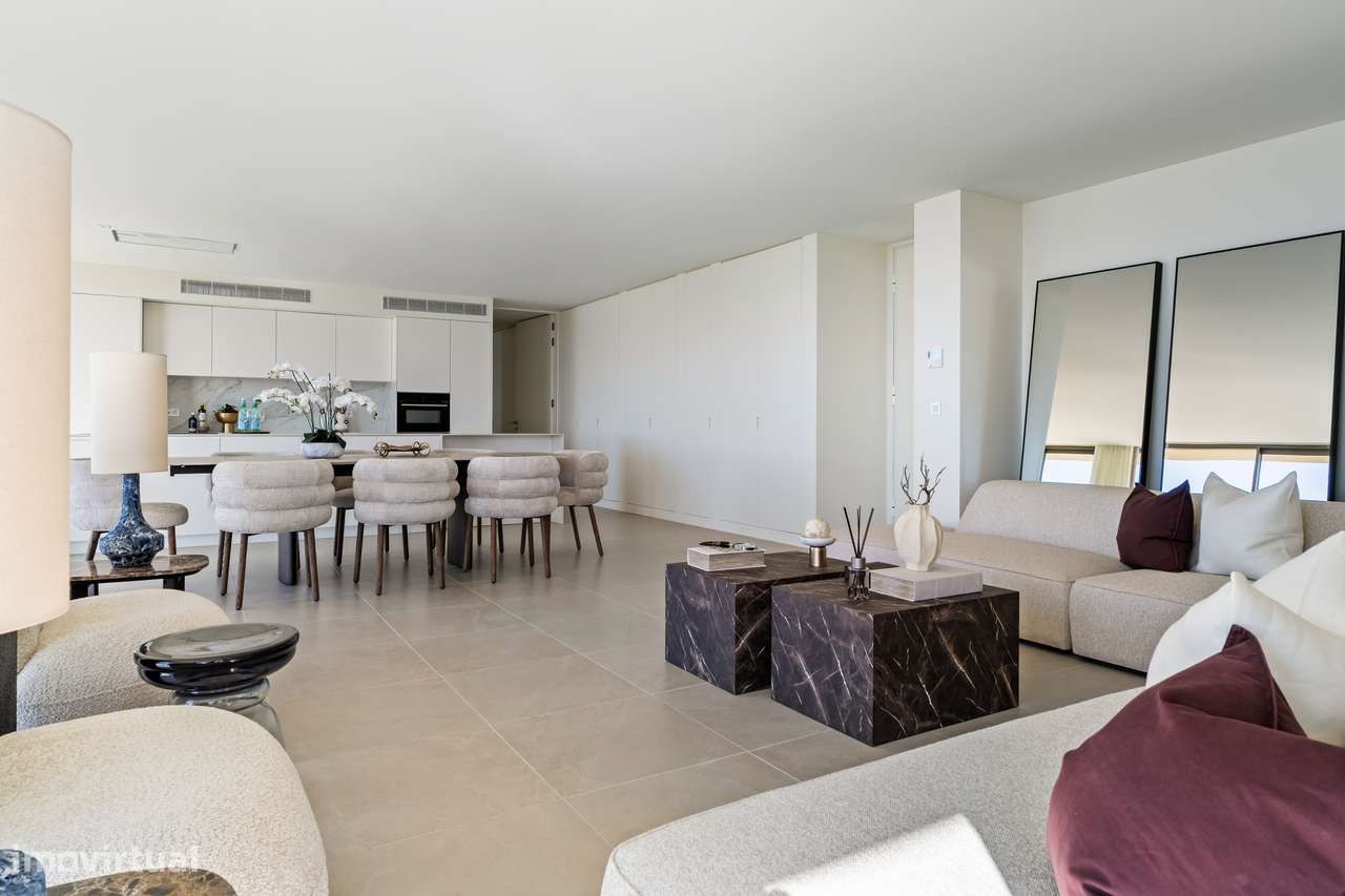 Luxuosa penthouse com vista mar e piscina aquecida-7