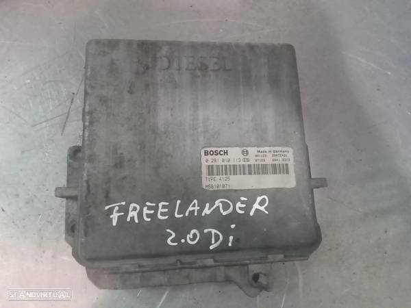 CENTRALINA DO MOTOR LAND ROVER FREELANDER 2.0Di 0281010113 MSB101071 - 1