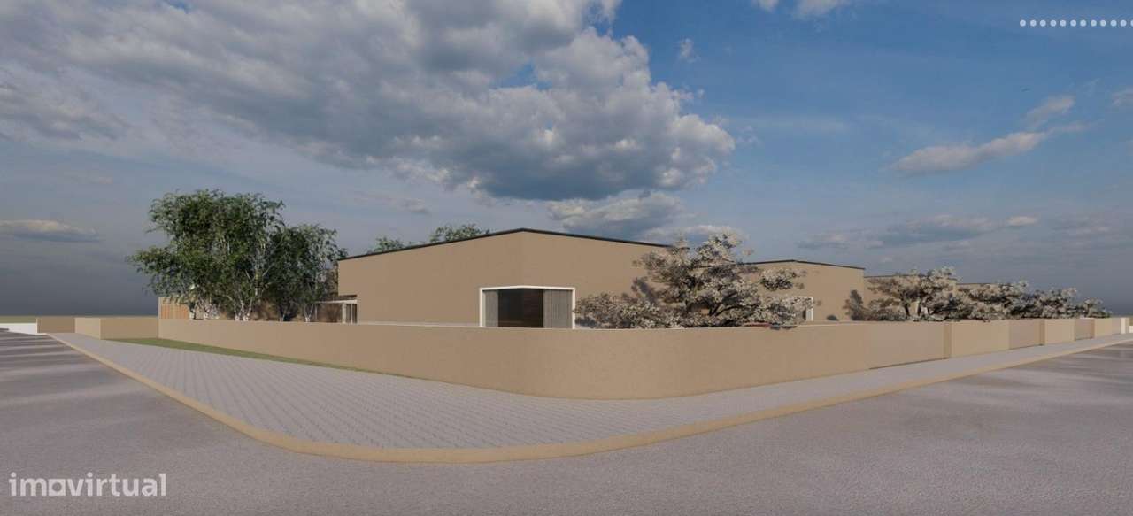 Moradia V3 térrea contemporânea A+-3