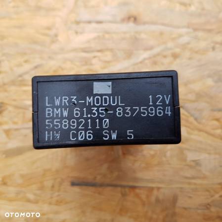 BMW E39 LIFT MODUŁ STEROWNIK ŚWIATEŁ 61358375964 - 2