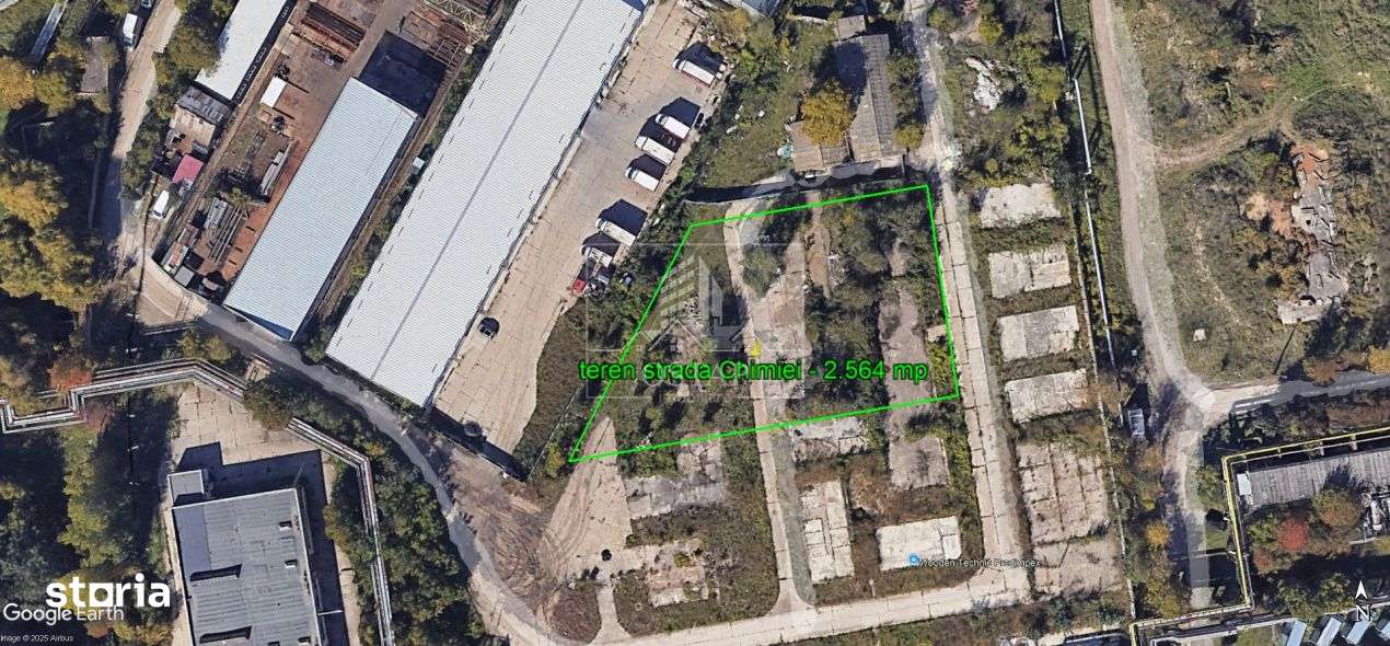 Teren industrial de vanzare-2.564 mp-strada Chimiei-acces TIR-0