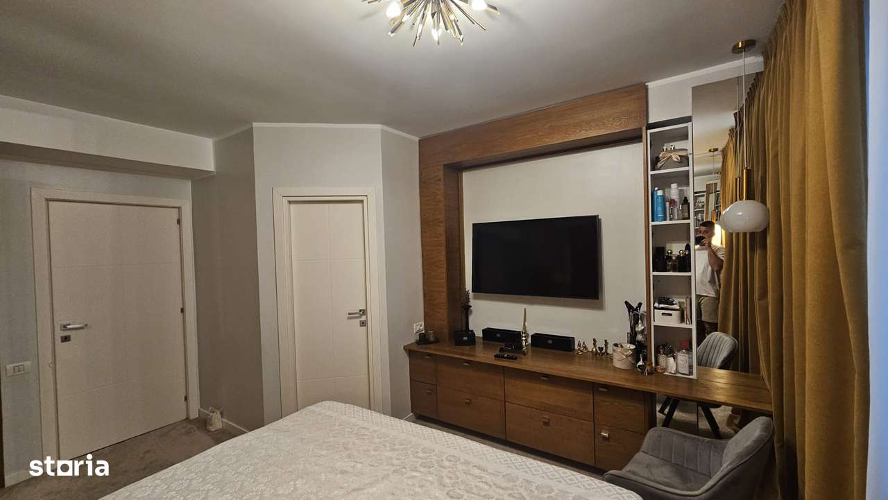 Inel 1-Eden-bloc nou, 3decomandate ,mobilat și utilat lux, parcare-16