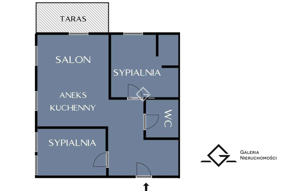 3 pokoje wykończenie premium duży taras - Pełny obrazek: 2/11