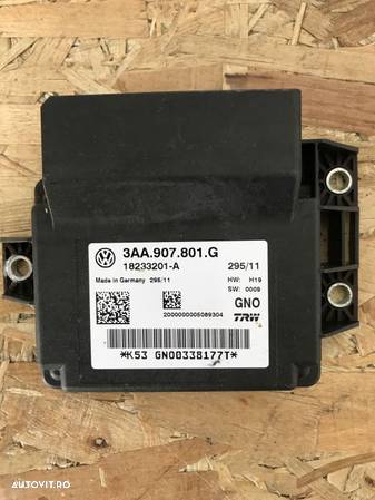 Calculator modul frana de mana VW passat B7 4motion - 1