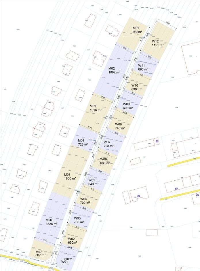 Czeladź - działka budowlana o pow. od 699m2-2