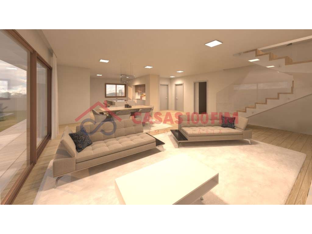 Moradias V3+1 de arquitetura moderna em construção na Jardoeira, Ba...-13