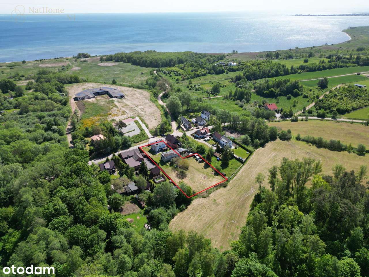 Duża działka w malowniczym położeniu z 2 budynkami - Pełny obrazek: 4/18