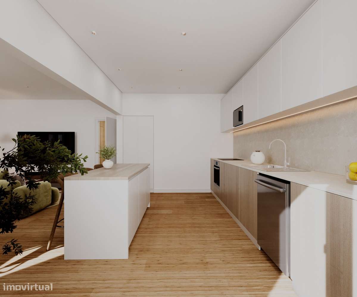 Apartamento T2 renovado no centro da Malveira-10